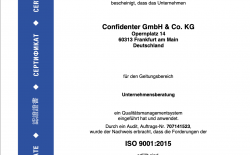 Confidenter GmbH & Co. KG